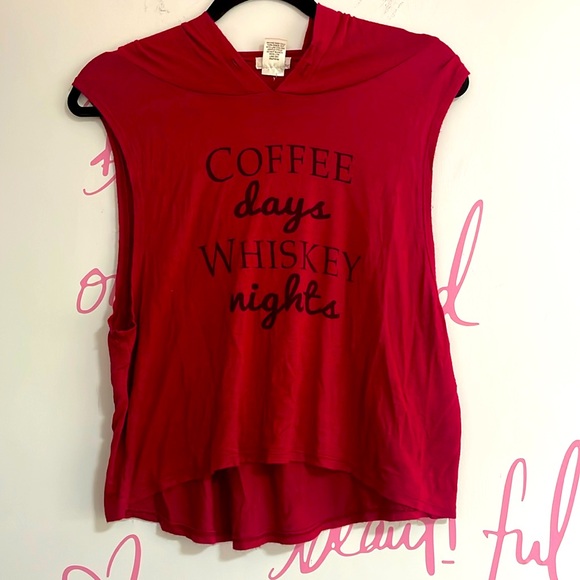 Wet Seal Tops - 🍕Maroon muscle 💪 crop top 🥃 ☕️ L